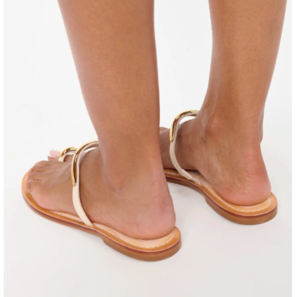 NWT Dolce Vita Wink Sandal Bone Leather - Picture 5 of 8